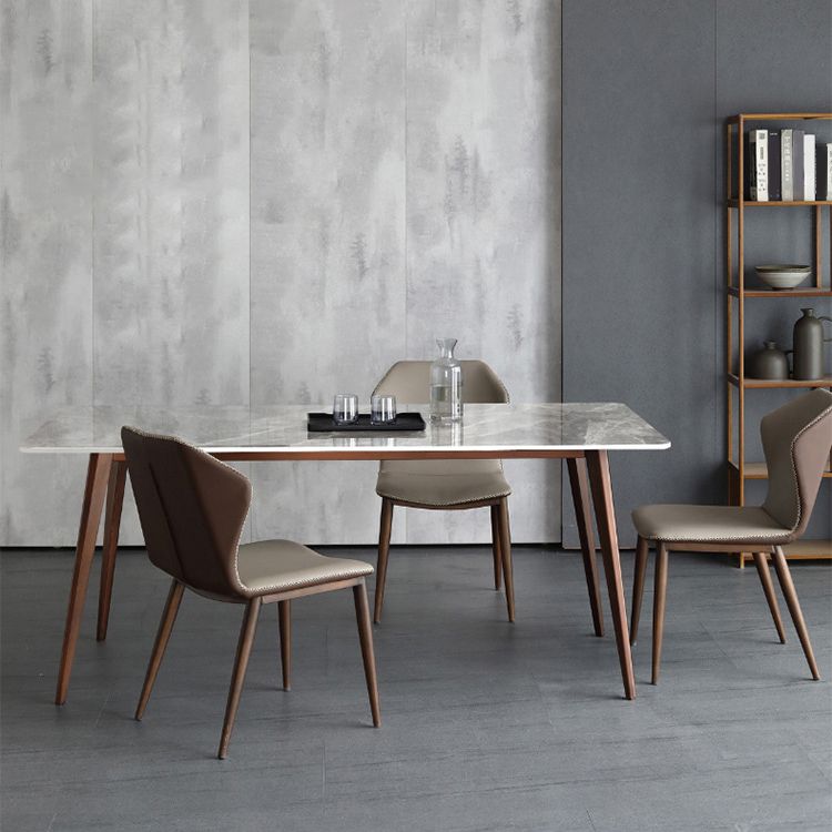 Sintered Stone Top Dining Table for Restaurant Industrial Kitchen Table with 4 Legs Clearhalo ' dining_table' 'Dining Tables & Seating' 'Dining Tables' 'furn' 'furn_dining_table' 'Furniture' 'furniture_dining_table' 'Kitchen & Dining Furniture' 'kitchen&dining_furn' 'kitchen' 'kitchen_dining_table' 1200x1200_195410fe-731f-4cc5-ac92-66c54be74a48