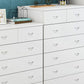 Modern Solid Wood Storage Chest Dresser Vertical Chest Without Mirror Clearhalo 'Bedroom Furniture' 'Dressers & Chests' 'dressers_chests' 'furn' 'furn_dressers_chests' 'Furniture' 1200x1200_1954b18b-e1f6-4449-b800-53fe6776fac7