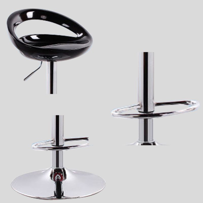 Industrial Style Bar-stool with Adjustable Height Swivel Footrest Barstool for Counter Bar Clearhalo 'Bar Furniture' 'Bar Stools' 'bar_stools' 'furn' 'furn_bar_stools' 'furniture_bar_stools' 'Kitchen & Dining Furniture' 'kitchen&dining_furn' 'kitchen' 'kitchen_furn' Furniture' 1200x1200_1956906e-c0ae-40e9-91cc-a6d9f12a1772