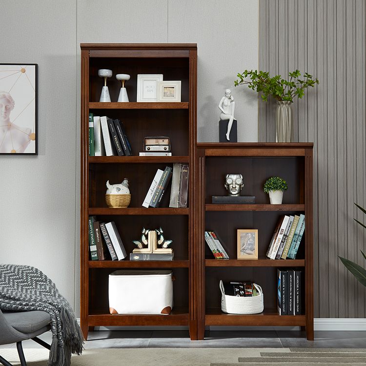 Contemporary Poplar Standard Bookshelf Closed Back Vertical Bookshelf for Bedroom Clearhalo 'Bookcases' 'furn' 'furn_bookcases' 'Furniture' 'furniture_bookcases' 'kitchen' 'kitchen_bookcases' 'Living Room Furniture' 'Office Furniture' 1200x1200_195b0627-a803-4eb0-a3d9-8055e6f1f255