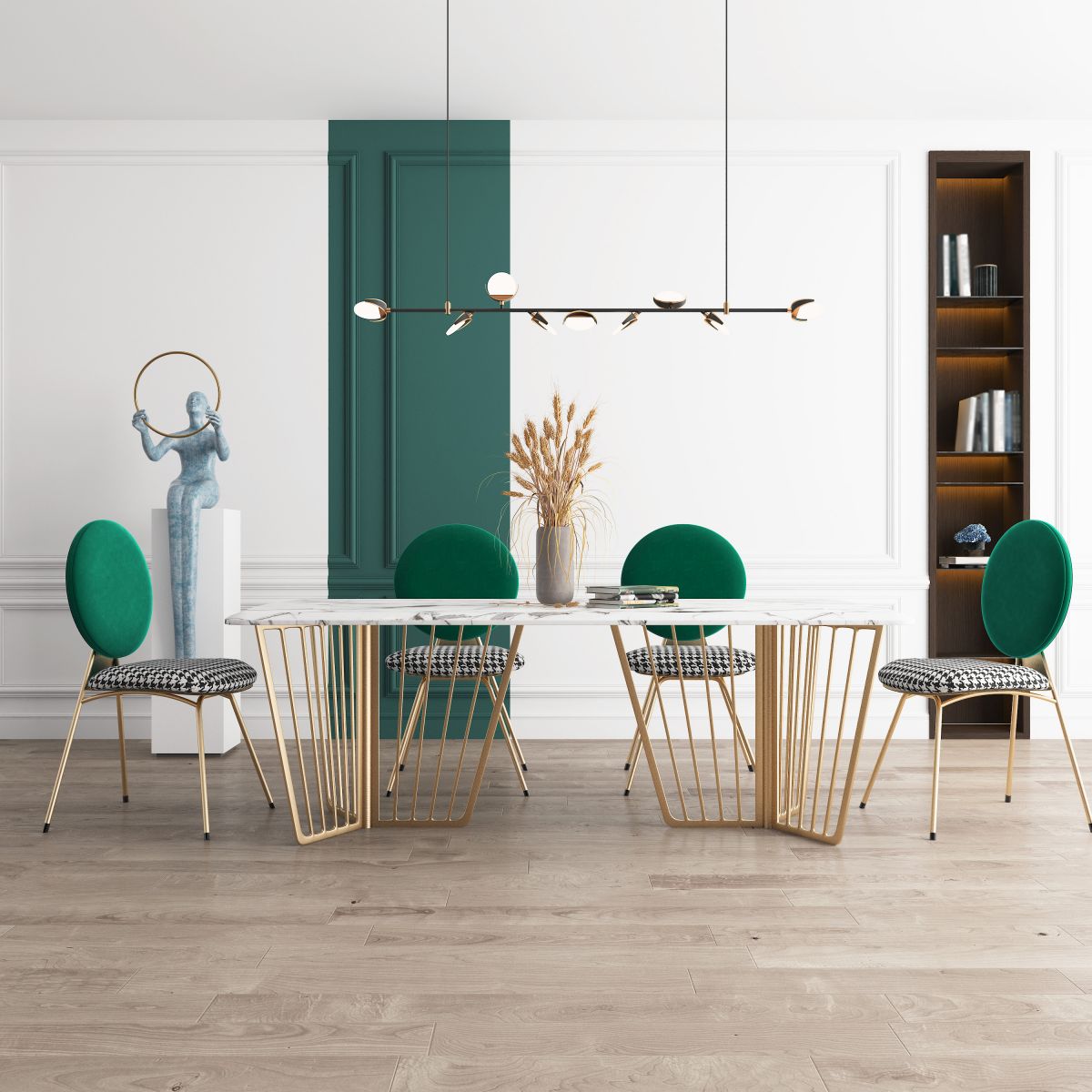 Nordic Style Metal Dining Room Chairs Open Back Side Armless Chair for Home Use Clearhalo ' kitchen&dining_furn' 'Dining Chairs' 'Dining Tables & Seating' 'dining_chair' 'furn' 'furn_dining_chair' 'Furniture' 'furniture_dining_chair' 'Kitchen & Dining Furniture' 'kitchen' 1200x1200_195c0507-6d01-4f5b-8339-205289529610