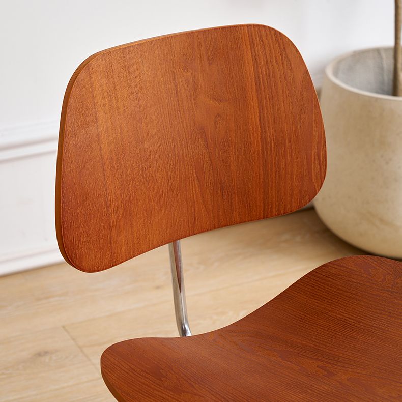 Sedia da sala da pranzo in legno in legno in legno contemporaneo per casa