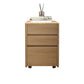 Solid Wood Bedside Cabinet Modern Minimalist Bedside Table with Drawers