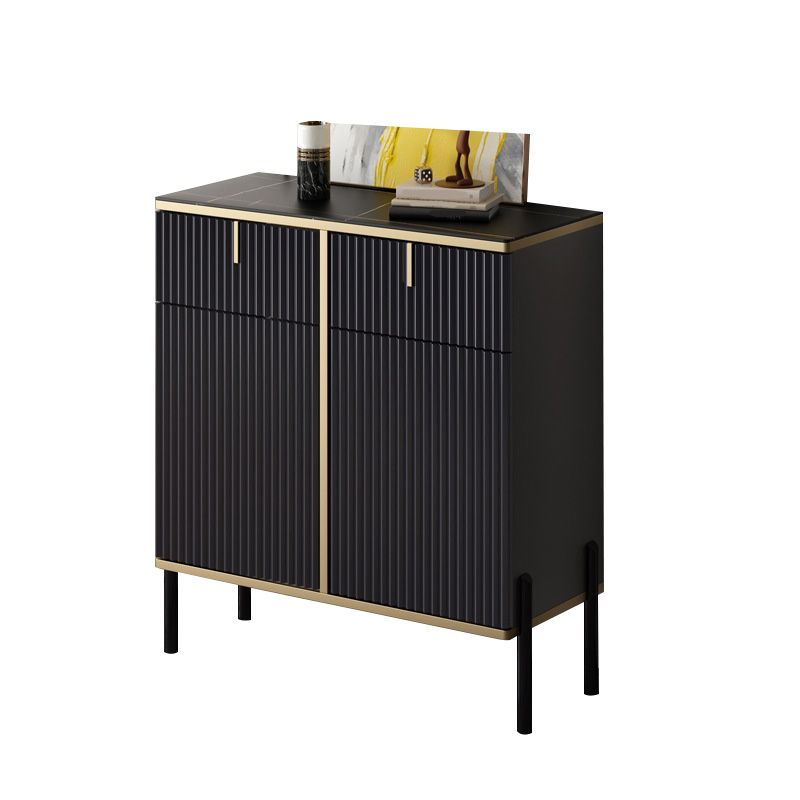 Glam Style Sideboard Stone Side Board with Drawers and Cabinets Clearhalo 'buffet_sideboard' 'Buffets & Sideboards' 'furn' 'furn_buffet_sideboard' 'Furniture' 'Kitchen & Dining Furniture' 1200x1200_19609857-63f5-41a6-b075-a16ab871f2dc