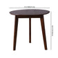 Modern Style Solid Wood Brown Dining Room Set with Round Table Formal Dining Table Furniture Clearhalo 'Dining Room Sets' 'Dining Tables & Seating' 'dining_room_set' 'furn' 'furn_dining_room_set' 'Furniture' 'furniture_dining_room_set' 'Kitchen & Dining Furniture' 'kitchen&dining_furn' 'kitchen' 1200x1200_1961da90-bd8c-4891-9cea-582f13eaaa91