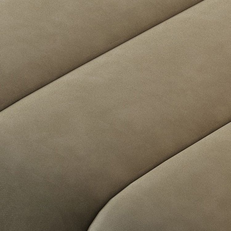 Scandinavian Green Sofa with Tuxedo Arm and Sewn Pillow Back Clearhalo 'furn' 'furn_sectionals' 'Furniture' 'furniture_sectionals' 'kitchen' 'kitchen_sectionals' 'Living Room Furniture' 'Sectionals' 1200x1200_19668ba6-114c-4215-a83f-6c4d78bd34eb