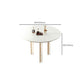 Modern Style Round Furniture Kitchen Dining Table with 3 Legs Clearhalo 'Dining Tables & Seating' 'Dining Tables' 'dining_table' 'furn' 'furn_dining_table' 'Furniture' 'Kitchen & Dining Furniture' 1200x1200_196bee37-3580-4e32-aef9-e2bd5407ed77