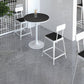 Set di altezza da banco interno moderna 1/2/3 pezzi set da pranzo per pub in pietra rotonda
