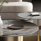 Modern Round Slate Cocktail Table Stainless Steel Pedestal Coffee Table Clearhalo 'Coffee & Accent Tables' 'Coffee Tables' 'coffee_tables' 'furn' 'furn_coffee_tables' 'Furniture' 'Living Room Furniture' 1200x1200_196da460-acab-4738-be1c-5a34592ae81c