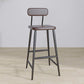 Modern Low Back Bar Stool Armless Metal Legs Bar Stool with Footrest Clearhalo 'Bar Furniture' 'Bar Stools' 'bar_stools' 'furn' 'furn_bar_stools' 'Furniture' 'Kitchen & Dining Furniture' 1200x1200_19722023-1d28-4613-abd0-4a4752293fab