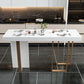 Glam Style Bistro Bar Table Faux Marble Bar Tafel voor woonkamer