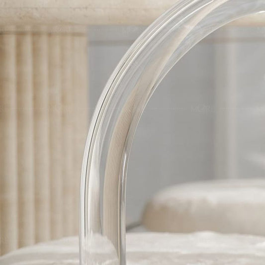 Sedia accento di colore solido a quattro gambe a quattro gamba basicale set per soggiorno