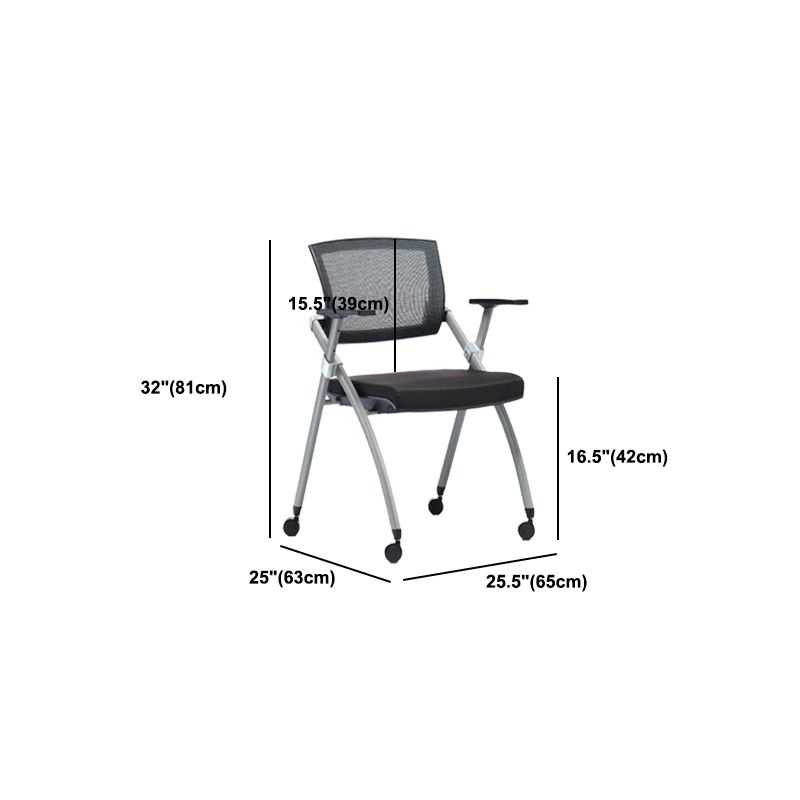 Mid-Back Executive Chair Contemporary Breathable Air Grid Guest Chair Clearhalo 'furn' 'furn_office_chair' 'Furniture' 'Office Chairs' 'Office Furniture' 'office_chair' 1200x1200_197e16ff-0a4e-41b3-8b10-c10828cd8f12