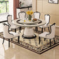 Pedestal Casual Comedor Cocina Muebles para el hogar Mesa de cena redonda