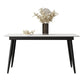 Simple Home Sintered Stone Dining Table Rectangle Shape Dining Table with 4 Legs Base Clearhalo ' dining_table' 'Dining Tables & Seating' 'Dining Tables' 'furn' 'furn_dining_table' 'Furniture' 'furniture_dining_table' 'Kitchen & Dining Furniture' 'kitchen&dining_furn' 'kitchen' 'kitchen_dining_table' 1200x1200_197f0bed-782d-4d3d-a081-9f1339e644d7
