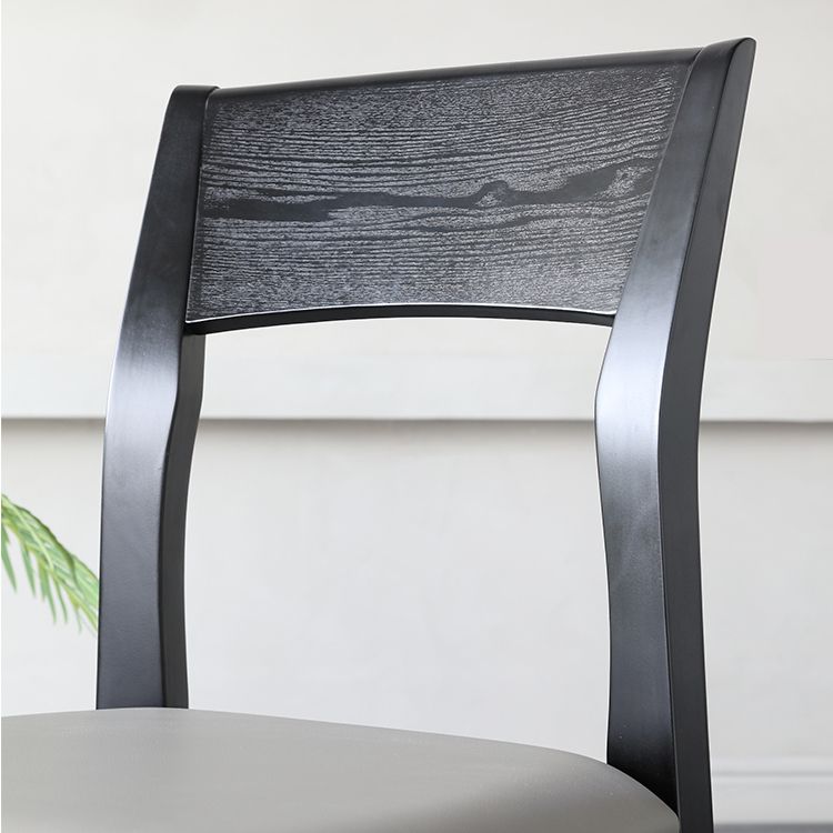 Contemporary Wood Dining Side Chair 16'' Wide Open Back Chair for Home Use Clearhalo ' kitchen&dining_furn' 'Dining Chairs' 'Dining Tables & Seating' 'dining_chair' 'furn' 'furn_dining_chair' 'Furniture' 'furniture_dining_chair' 'Kitchen & Dining Furniture' 'kitchen' 1200x1200_1980f276-bed3-4ab8-a59c-4a87e409de23