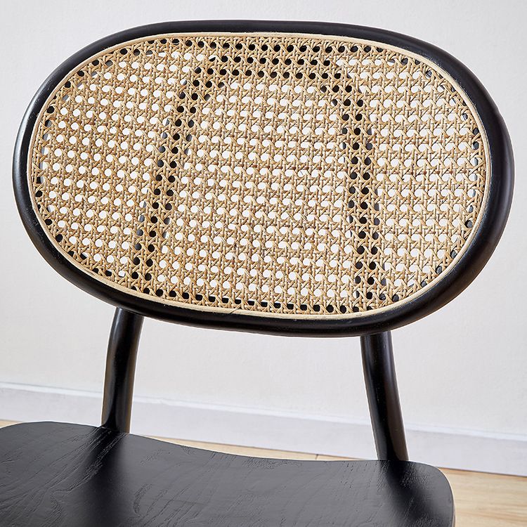 Contemporary Dining and Accent Chairs Solid Wood Open Back Armless Chair Clearhalo ' kitchen&dining_furn' 'Dining Chairs' 'Dining Tables & Seating' 'dining_chair' 'furn' 'furn_dining_chair' 'Furniture' 'furniture_dining_chair' 'Kitchen & Dining Furniture' 'kitchen' 1200x1200_1982d59b-e96b-4c3c-adfc-7a15450221ea