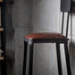 Industrial Footrest Armless Barstool Leather Stackable Coffee Shop Stool Clearhalo 'Bar Furniture' 'Bar Stools' 'bar_stools' 'furn' 'furn_bar_stools' 'Furniture' 'furniture_bar_stools' 'Kitchen & Dining Furniture' 1200x1200_19845239-74d6-4df7-9d25-e030c2f9e078