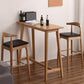 Solid Wood Bar Table Traditional Luxury Rectangle Bar Table with Trestle Base Clearhalo 'Bar Furniture' 'Bar Tables' 'bar_tables' 'furn' 'furn_bar_tables' 'Furniture' 'Kitchen & Dining Furniture' 1200x1200_1986e89a-2444-49c9-afbb-e2706008a394