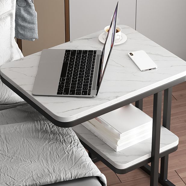 22.8 "hoog houten nachtkastje in grijs / wit / zwarte moderne nachtstandaard