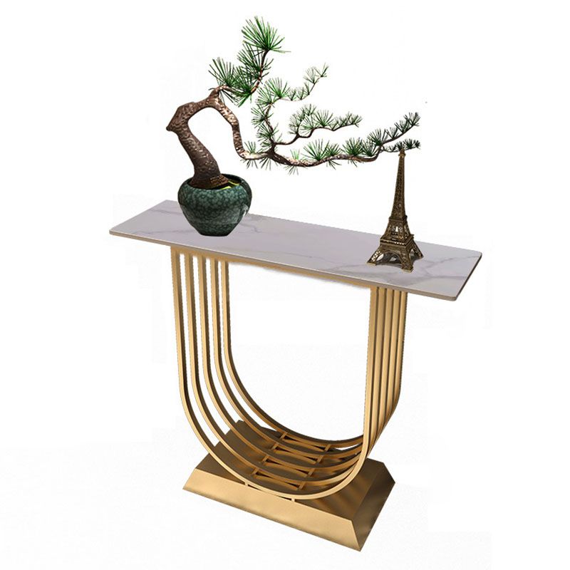 11.81 "W Table Accento Console Contemporanea Tabella della console di divano finitura antica