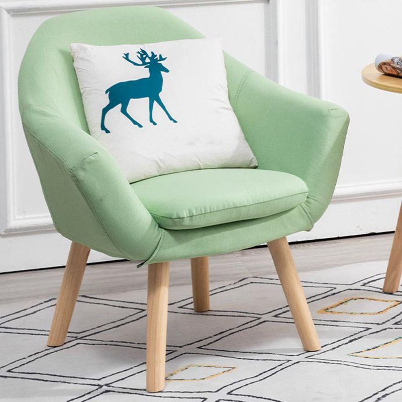 Linnen accent fauteuil 29.13 "l x 26.77" w x 21.25 "h Flaarm laaide armen wapenstoel