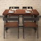 Industrial Pine Wood Table for Restaurant Rectangle Dining Table with Trestle Base Clearhalo ' dining_table' 'Dining Tables & Seating' 'Dining Tables' 'furn' 'furn_dining_table' 'Furniture' 'furniture_dining_table' 'Kitchen & Dining Furniture' 'kitchen&dining_furn' 'kitchen' 'kitchen_dining_table' 1200x1200_198c525d-bc38-4199-b7d1-27e5c066bdf8