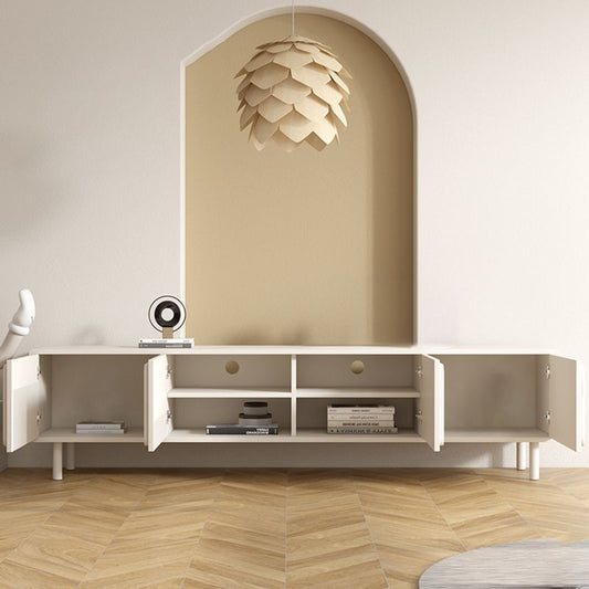 Modern TV Console Wooden Media Console TV Stand for Living Room Clearhalo 'furn' 'furn_tv_stands_entertainment_centers' 'Furniture' 'Living Room Furniture' 'TV Stands & Entertainment Centers' 'TV Stands & Media Storage Furniture' 'tv_stands_entertainment_centers' 1200x1200_198f2cb8-8454-4025-8d3b-094e7ac3f189