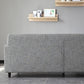 Contemporary 2-seat Sofa Square Arm Settee with Removable Cushions Clearhalo 'furn' 'furn_sofas' 'Furniture' 'furniture_sofas' 'Living Room Furniture' 'Sofa' 'sofas' 1200x1200_199038e2-3ce1-4163-9204-a5962b224424