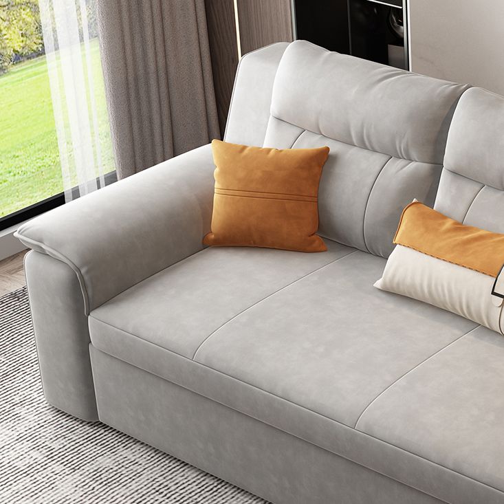 32" Wide Scandinavian Sofa Futon Foldable Sleeper Sofa with Storage Clearhalo 'furn' 'furn_futons' 'Furniture' 'Futons & Daybeds' 'Futons' 'Living Room Furniture' 1200x1200_19906826-a9a0-436b-81f0-ce7b0e2ac810