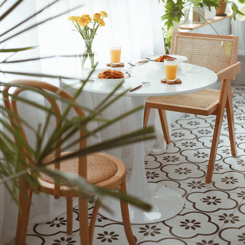 Modern Style Solid Rubberwood Chair Set Open Back Arm Dining Room Chairs Clearhalo ' kitchen&dining_furn' 'Dining Chairs' 'Dining Tables & Seating' 'dining_chair' 'furn' 'furn_dining_chair' 'Furniture' 'furniture_dining_chair' 'Kitchen & Dining Furniture' 'kitchen' 1200x1200_199185fb-e9dc-4c68-a2df-983a280ddd6d