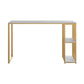 Artificial Marble Top Bar Table 42-inch Height Industrial Bistro Table for Restaurant Clearhalo 'Bar Furniture' 'Bar Tables' 'bar_tables' 'furn' 'furn_bar_tables' 'Furniture' 'furniture_bar_tables' 'Kitchen & Dining Furniture' 1200x1200_19940912-48a8-4866-a824-ac795e91e754