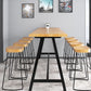 Rectangle Wood Counter Table Rectangle Industrial Style Bar Table for Kitchen Clearhalo 'Bar Furniture' 'Bar Tables' 'bar_tables' 'furn' 'furn_bar_tables' 'Furniture' 'Kitchen & Dining Furniture' 1200x1200_1995d745-3642-41d4-b460-cd64e47ec15c