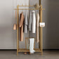 Modern Style Coat Rack Metallic Hooks Design Free Standing Coat Rack with Shelves Clearhalo 'Entry & Mudroom Furniture' 'furn' 'furn_hall_tree_coat_racks' 'Furniture' 'Hall Trees & Coat Racks' 'hall_tree_coat_racks' 1200x1200_199848bf-0ba4-462e-bee7-50050444a677