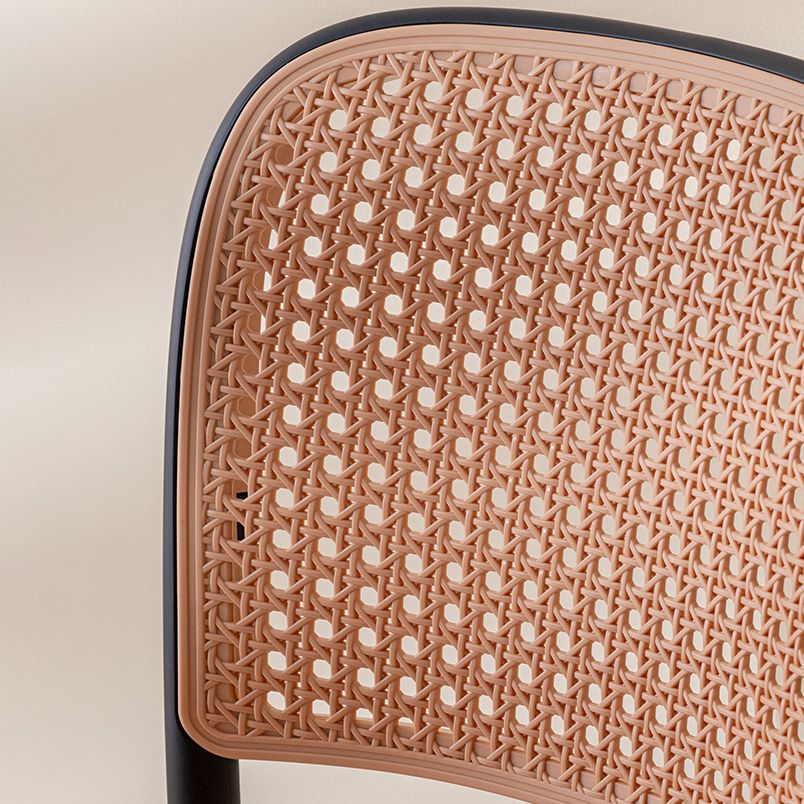 Modern Plastic Dining Armless Chair Open Back Dining Side Chair for Restaurant Use Clearhalo ' kitchen&dining_furn' 'Dining Chairs' 'Dining Tables & Seating' 'dining_chair' 'furn' 'furn_dining_chair' 'Furniture' 'furniture_dining_chair' 'Kitchen & Dining Furniture' 'kitchen' 1200x1200_199b2d92-bf9f-4199-88f9-034816d74f02