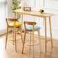 Modern Wood Bistro Bar Table Rectangle Footrest Bar Table for Living Room Clearhalo 'Bar Furniture' 'Bar Tables' 'bar_tables' 'furn' 'furn_bar_tables' 'Furniture' 'Kitchen & Dining Furniture' 1200x1200_199c5ccd-e7f1-47aa-8c28-8055156467dd