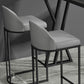 1/5 Pieces Bar Stool and Table Set Rectangular Modern Pub Table Set Clearhalo 'Bar Furniture' 'furn' 'furn_home_bar_bar_sets' 'Furniture' 'Home Bars & Bar Sets' 'home_bar_bar_sets' 'Kitchen & Dining Furniture' 1200x1200_199d79fe-c0cb-430f-8a0e-c03a72a65057