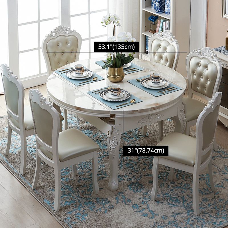 Victorian Dining Room Set Standard Height with Rectangle Top 4 Legs Base Dining Furniture Clearhalo 'Dining Room Sets' 'Dining Tables & Seating' 'dining_room_set' 'furn' 'furn_dining_room_set' 'Furniture' 'furniture_dining_room_set' 'Kitchen & Dining Furniture' 'kitchen&dining_furn' 'kitchen' 1200x1200_19a370ac-f34c-4043-b8f9-9d4849ef28e3