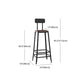 Iron Bar and Counter Stool Industrial Indoor Vintage Brown Counter Height Stools Clearhalo 'Bar Furniture' 'Bar Stools' 'bar_stools' 'furn' 'furn_bar_stools' 'furniture_bar_stools' 'Kitchen & Dining Furniture' 'kitchen&dining_furn' 'kitchen' 'kitchen_furn' Furniture' 1200x1200_19a3aab8-2ce5-4a13-8db4-83b5fc6e2e77