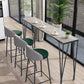 Modern Marble Bar Table with Rectangle Table Top Legs Table - 41.3" H Clearhalo 'Bar Furniture' 'Bar Tables' 'bar_tables' 'furn' 'furn_bar_tables' 'Furniture' 'furniture_bar_tables' 'Kitchen & Dining Furniture' 1200x1200_19a842bd-5a55-4db1-ac92-4c48fc428879