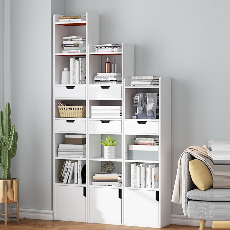 Contemporary Wooden Accent Cabinet with Shelves Storage Cabinet Clearhalo 'Cabinets & Chests' 'cabinets_chests' 'furn' 'furn_cabinets_chests' 'Furniture' 'Living Room Furniture' 1200x1200_19ae769c-f55b-41db-8966-068c4bc40c1e