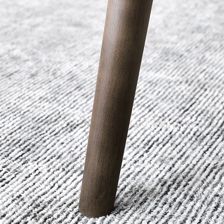 Mesa de comedor moderna de mediados de siglo Mesa de comedor de piedra sinterizada con 4 patas