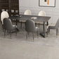 Minimalist Traditional Height Sintered Stone Top Dining Table Rectangle Dining Room Set For Kitchen Clearhalo 'Dining Room Sets' 'Dining Tables & Seating' 'dining_room_set' 'furn' 'furn_dining_room_set' 'Furniture' 'furniture_dining_room_set' 'Kitchen & Dining Furniture' 'kitchen&dining_furn' 'kitchen' 1200x1200_19b5afbe-37fe-4c76-8287-acdd8947ded5