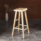 Modern Armless Backless Counter Stool Wood Milk Tea Shop Bar Stool with Seat Clearhalo 'Bar Furniture' 'Bar Stools' 'bar_stools' 'furn' 'furn_bar_stools' 'Furniture' 'furniture_bar_stools' 'Kitchen & Dining Furniture' 1200x1200_19b9fd97-8ea0-48f8-bac9-eb5275e27579