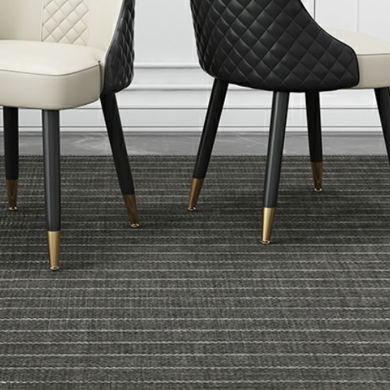 Glam gestoffeerde eetkamerstoel faux leer en houten zijstoel