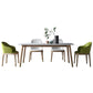 Rectangle Luxury Dining Table Two-Color Fixed Table with Sintered Stone Clearhalo ' dining_table' 'Dining Tables & Seating' 'Dining Tables' 'furn' 'furn_dining_table' 'Furniture' 'furniture_dining_table' 'Kitchen & Dining Furniture' 'kitchen&dining_furn' 'kitchen' 'kitchen_dining_table' 1200x1200_19bc54fb-0e60-4e30-acb3-3f583131dc91