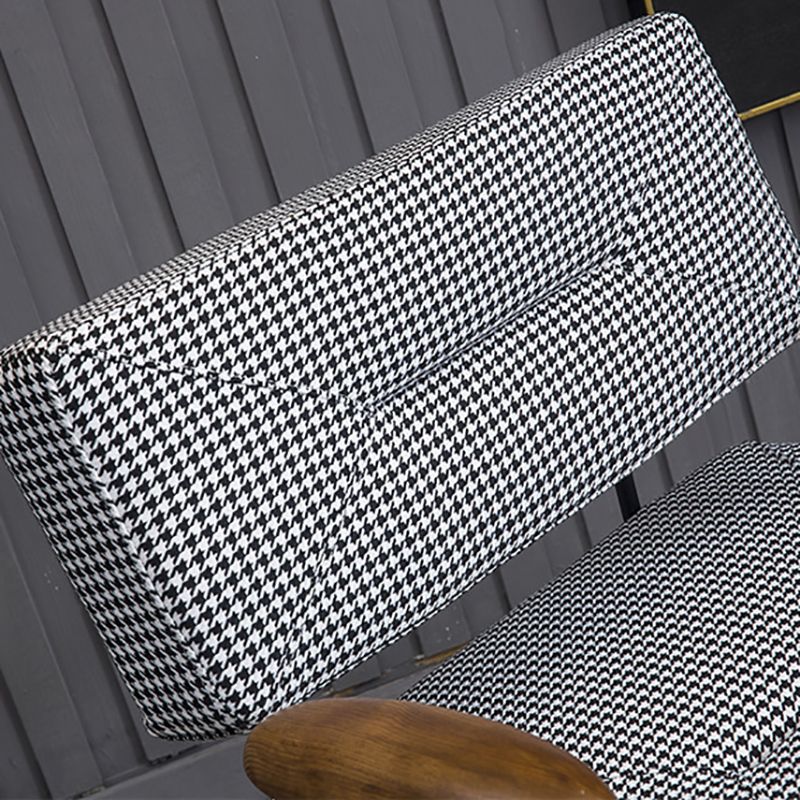 Chenille Arm Chair 29.92" Wide Arms Included Accent Armchair Clearhalo 'Accent Chairs' 'accent_chairs' 'Chairs & Seating' 'furn' 'furn_accent_chairs' 'Furniture' 'Living Room Furniture' 1200x1200_19bd00ed-c199-45cf-adf2-fcbf07e6f747