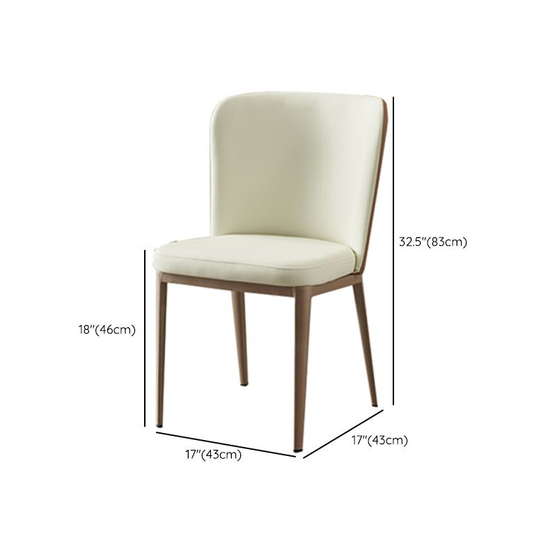 Set da pranzo moderno con sedie a schiera solida 1/4/5/7 pezzi set di dinette bianca