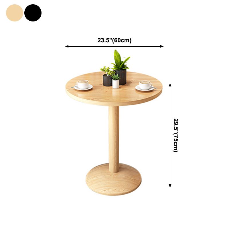 Minimalist Round Shape MDF Table Standard Dining Table for Kitchen Clearhalo ' dining_table' 'Dining Tables & Seating' 'Dining Tables' 'furn' 'furn_dining_table' 'Furniture' 'furniture_dining_table' 'Kitchen & Dining Furniture' 'kitchen&dining_furn' 'kitchen' 'kitchen_dining_table' 1200x1200_19c160b4-f8ba-4d29-8c63-a5f9bdd9bbed