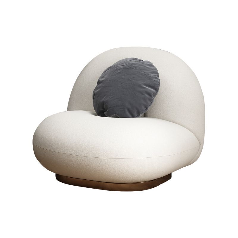 32,67 "Laisseur de large chaise de laine incluse chaise pour le salon